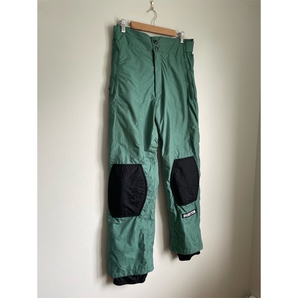Burton -Retro Snowboarding Snow Pants in Tahoe and True Black - Picture 3 of 6